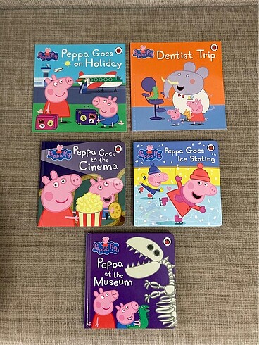 Peppa Pig maceraları 5 kitap