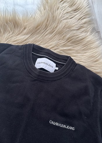 Siyah Erkek Uzun Kollu triko kazak orjinal CK marka - Görsel 5