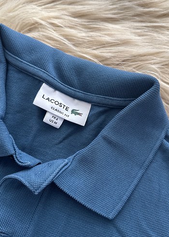 Lacoste Mavi Uzun Kollu Polo lacoste orjinal erkek - Görsel 3