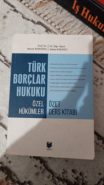 Türk Borçlar Hukuku Özel Hükümler Nalan Kahveci