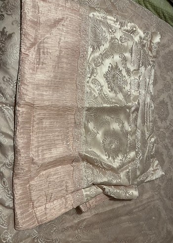 Pembe Pastel Renkli Yatak Örtüsü - Görsel 2