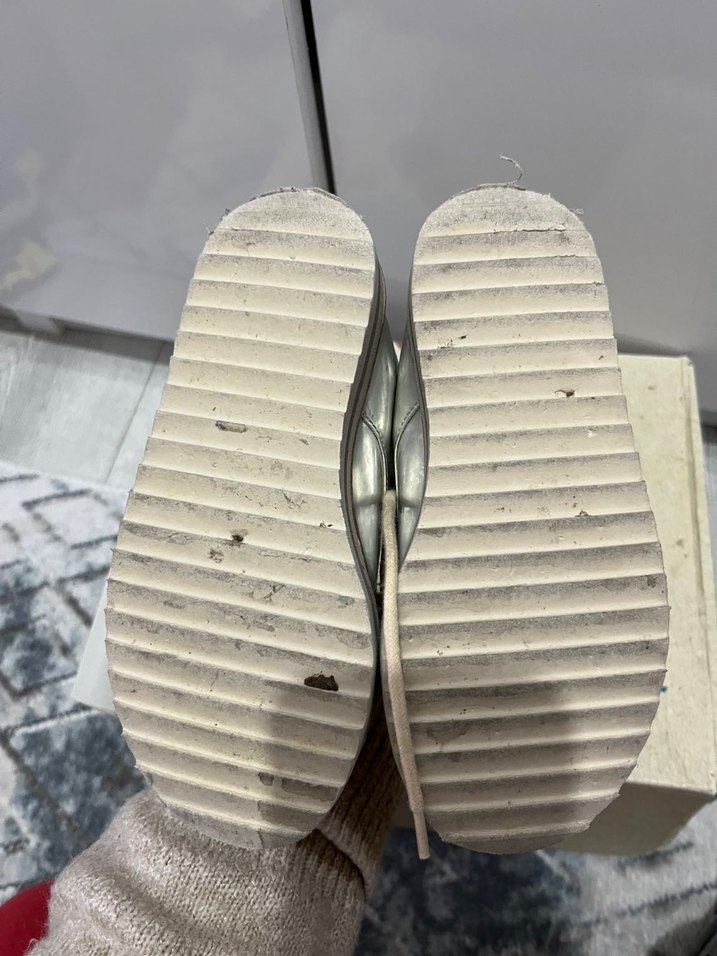 Gri Metalik Nakışlı Erkek Çocuk Ayakkabısı - Görsel 3