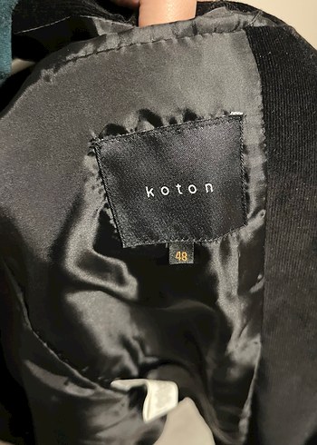 Erkek Siyah Düğmeli Ofis Ceket - Görsel 5