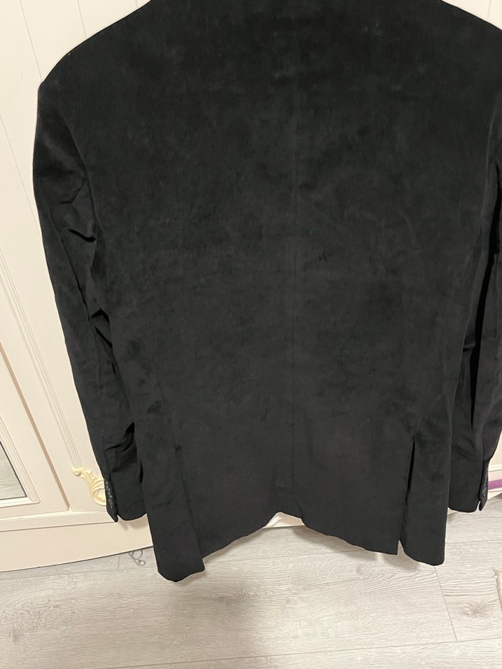 Erkek Siyah Düğmeli Ofis Ceket - Görsel 3