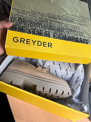 36 Beden Greyder laofer klasik ayakkabı