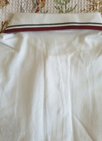 15-16 Yaş Beden beyaz Renk Marmara Koleji Polo Yaka Sweatshirt-Tisort ve Sweat 15-16 yas
