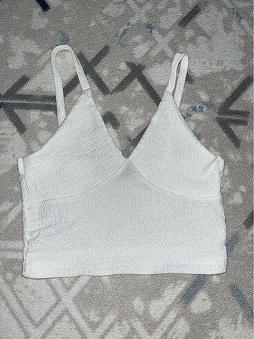 Bershka askılı crop
