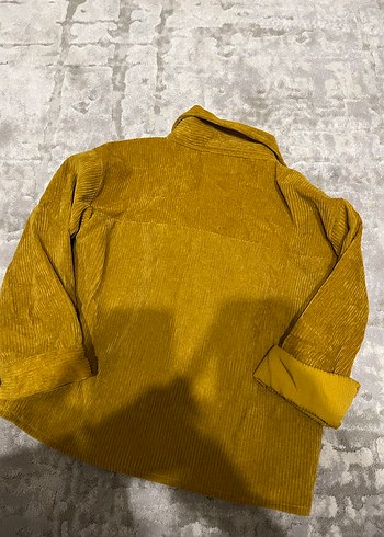 Kız çocuk kadife gömlek - Görsel 3