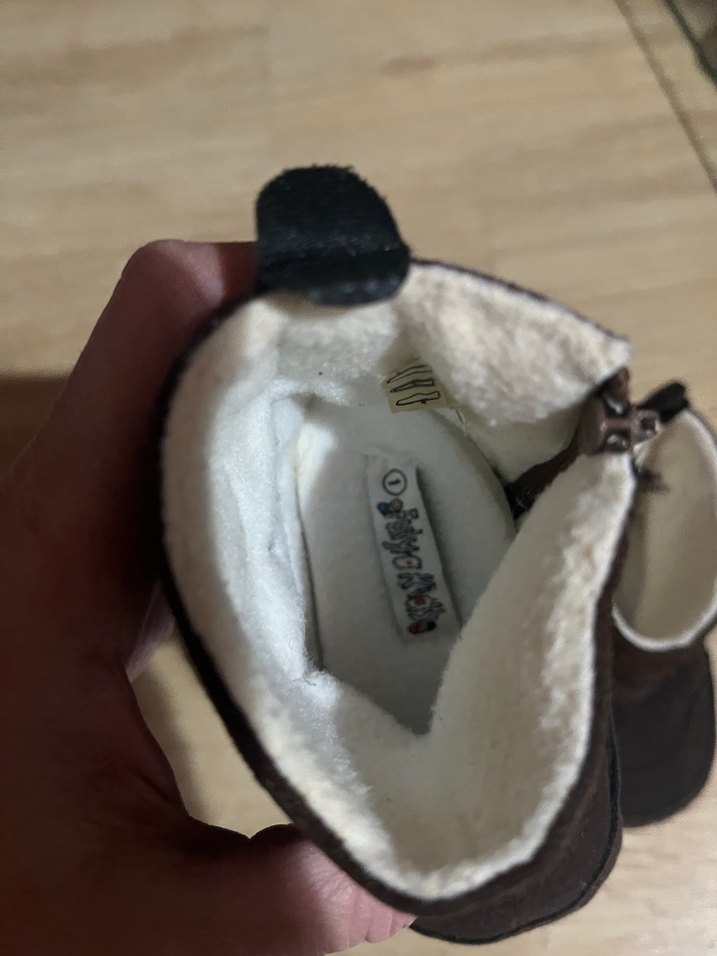 Kahverengi Süet unisex Çocuk Botu - Görsel 4