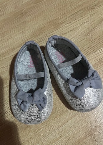 Gri Yılan Desenli Kız Babet - Görsel 3