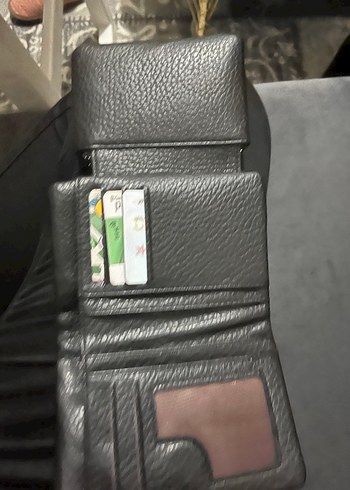 Gri Erkek Minimalist Cüzdan - Görsel 5