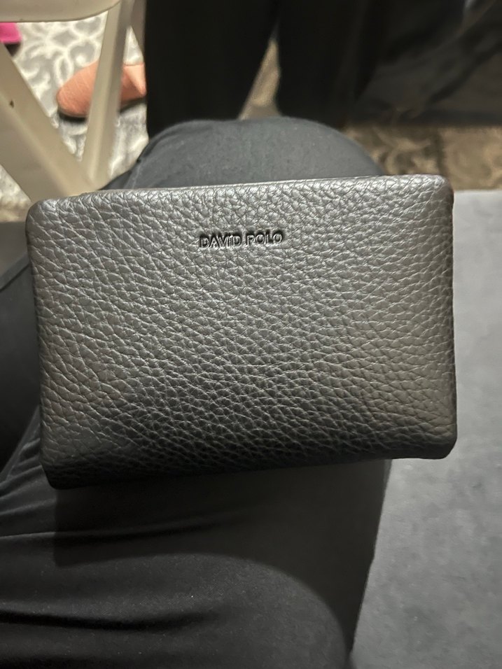 Gri Erkek Minimalist Cüzdan - Görsel 2