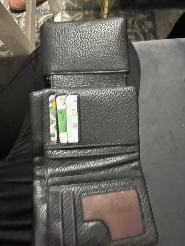 Gri Erkek Minimalist Cüzdan - Görsel 5