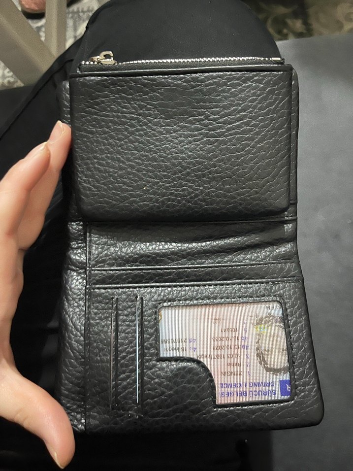 Gri Erkek Minimalist Cüzdan - Görsel 4