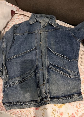 Diğer Mavi Denim Gomlek Ceket
