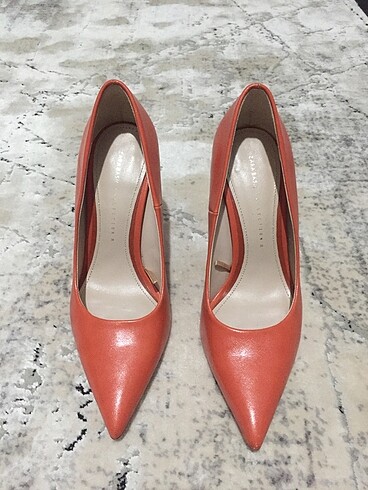Zara Turuncu Stiletto