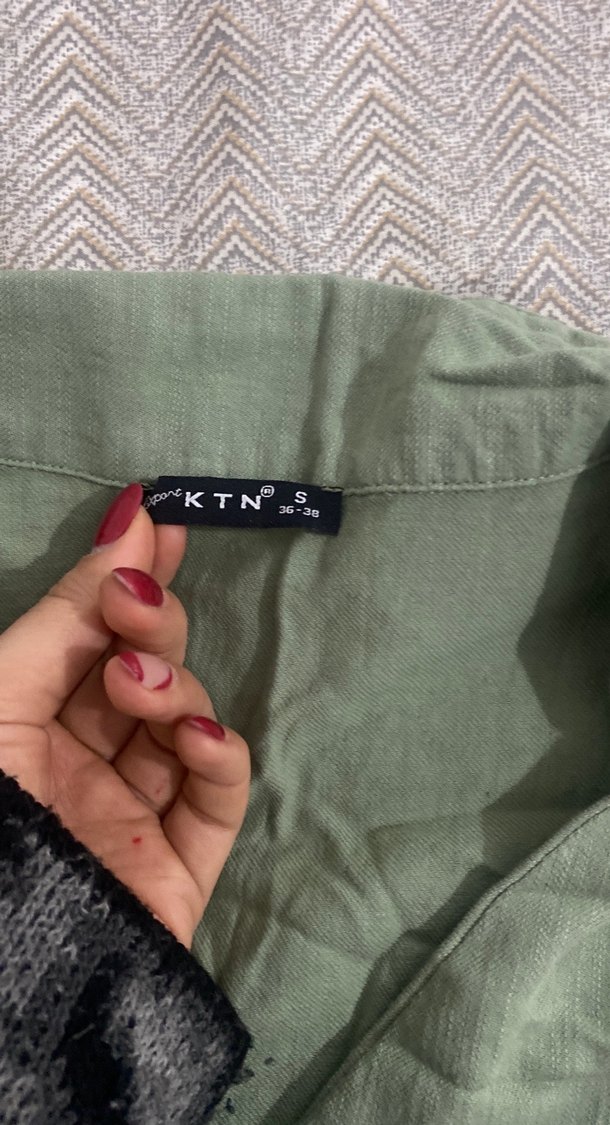 Düğmeli Kolsuz Uzun Keten Elbise - Görsel 4