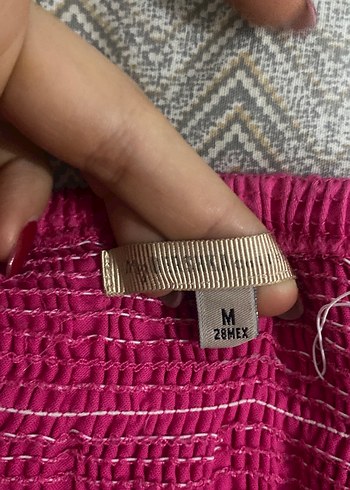 Pembe Straplez elbise - Görsel 2