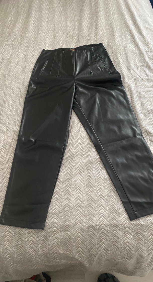 Havuç deri pantolon - Görsel 2