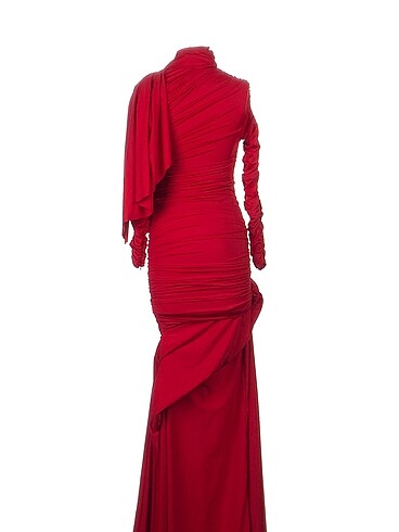 s Beden kırmızı Renk Balenciaga elbise orjinali 130.000 tl