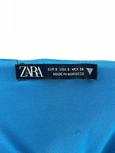 s Beden mavi Renk Zara Mini Üst %70 İndirimli.