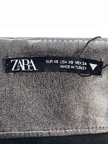 xs Beden gri Renk Zara Uzun Elbise %70 İndirimli.
