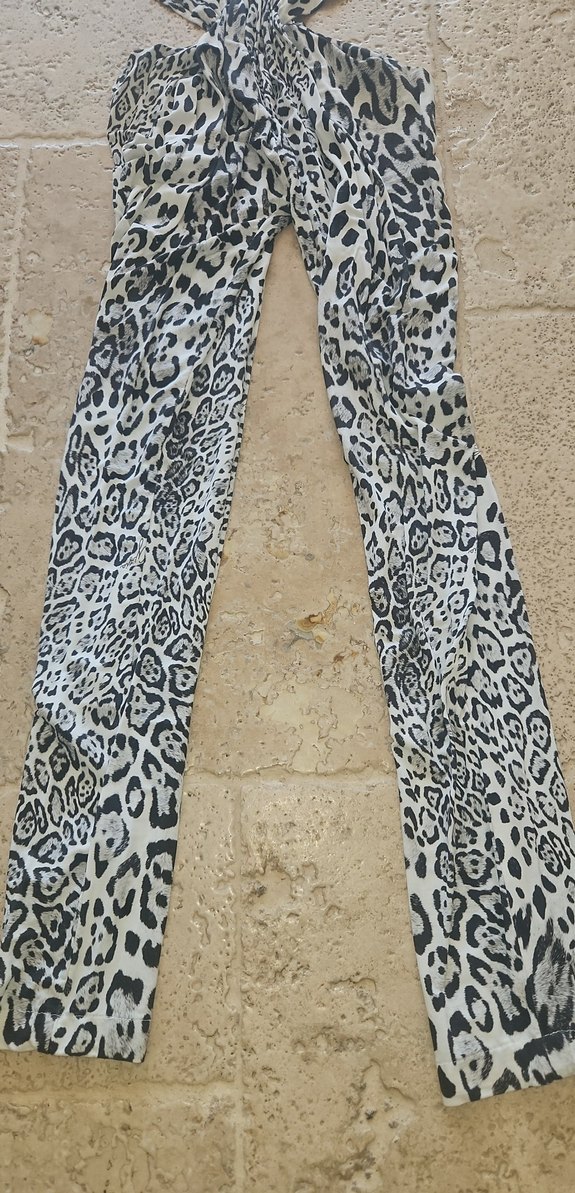 Kadın Yılan Desenli Uzun Tulum - Görsel 5