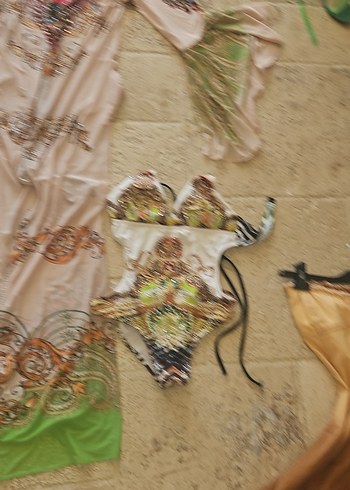 Uzun Kol Desenli Bohem Kimono - Görsel 8