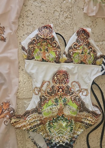 Uzun Kol Desenli Bohem Kimono - Görsel 10