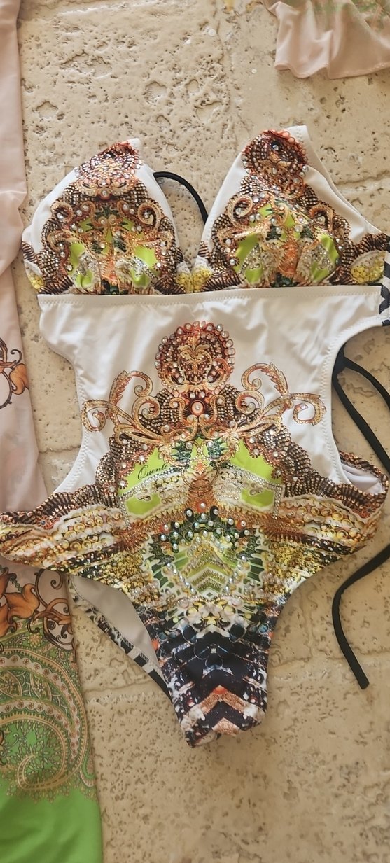 Uzun Kol Desenli Bohem Kimono - Görsel 3