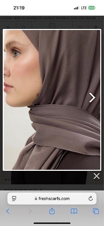 Fresh Scarfs şal