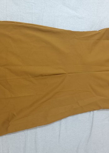 Hardal Kısa Elbise - Görsel 3