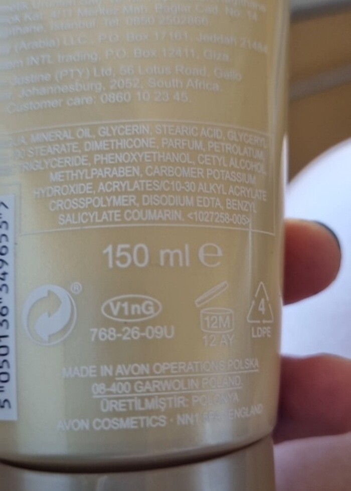 Avon vücut kremi - Görsel 4