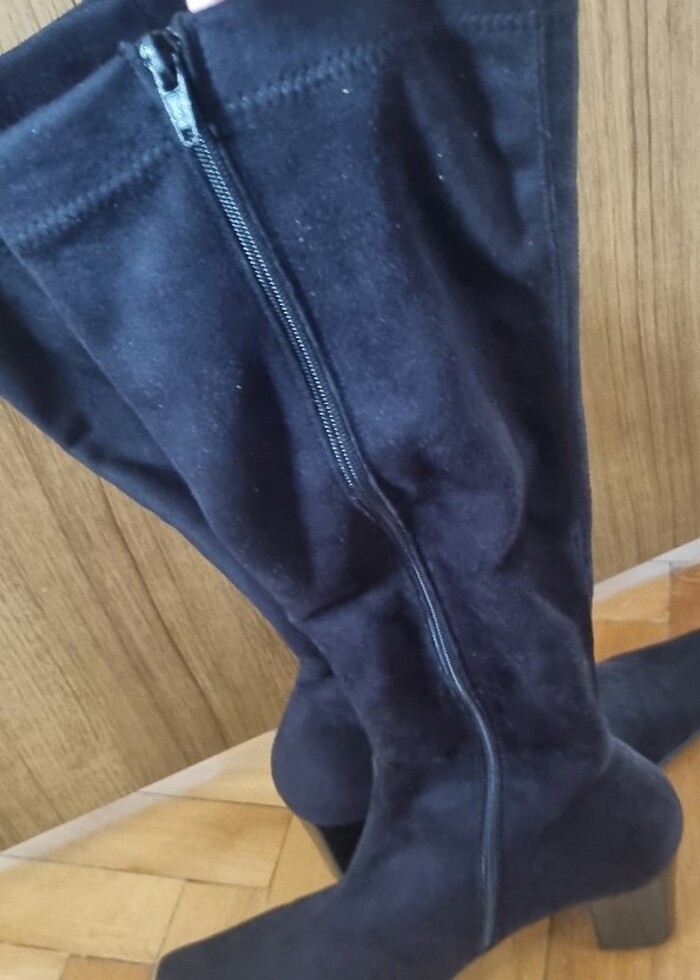 Süet çorap Çizme - Görsel 4