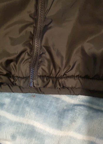 siyah Fermuarlı Erkek Çocuk Mont - Görsel 5