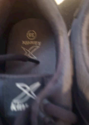 Lacivert Bağcıklı Unisex Spor Ayakkabı - Görsel 2