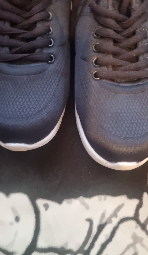 Lacivert Bağcıklı Unisex Spor Ayakkabı - Görsel 5