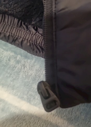 Erkek Çocuk lacivert Fermuarlı Kapüşonlu Mont - Görsel 4