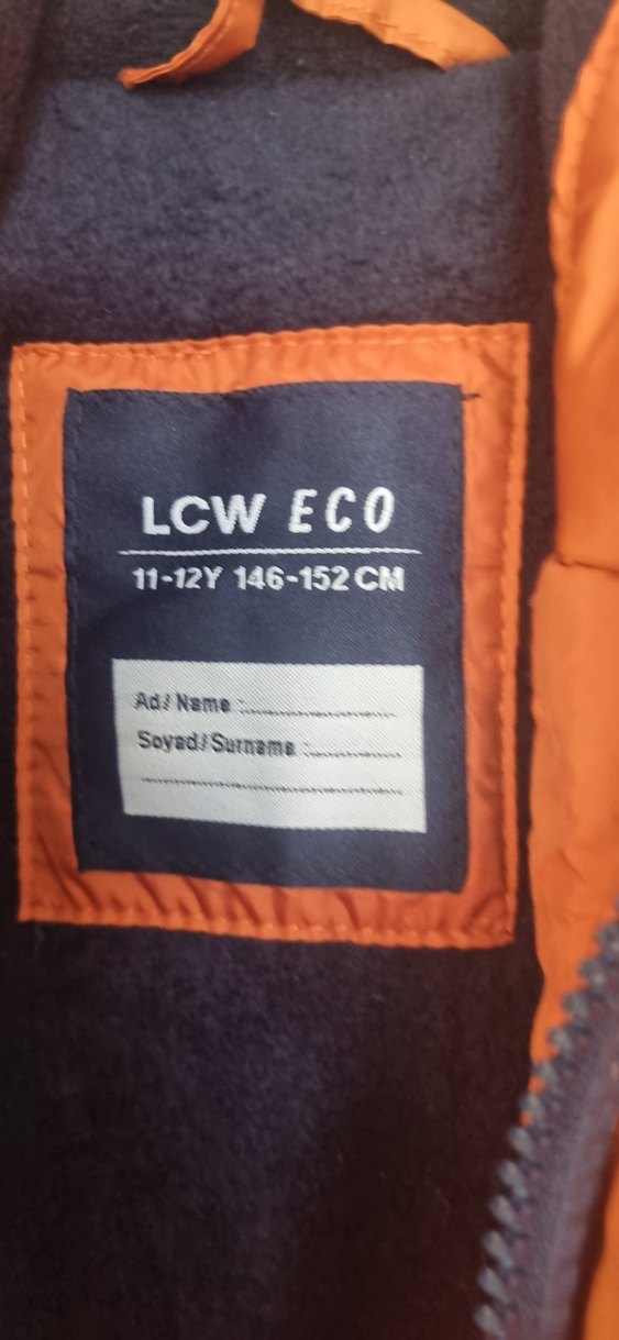 Turuncu Erkek Streetwear Yağmurluk - Görsel 5