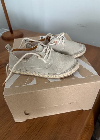 Bej Süet Erkek Çocuk Özel Ayakkabısı - Görsel 4