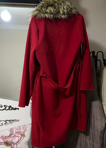 Kürk Yaka Detaylı 38 beden kalıbı geniş 40 beden uyar - Görsel 2