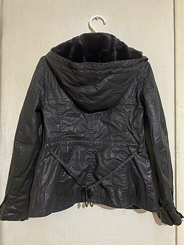 Mango deri ceket - Görsel 4