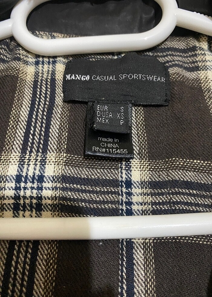 Mango deri ceket - Görsel 2