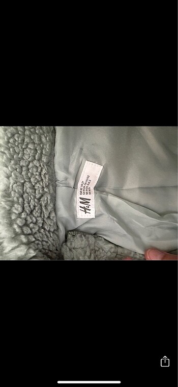 H&M H&M peluş mont
