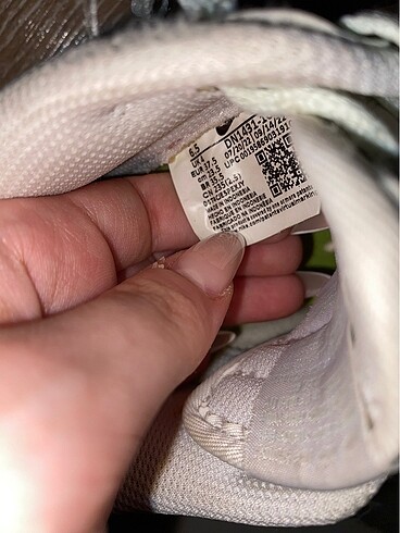 37,5 Beden beyaz Renk nike dunk