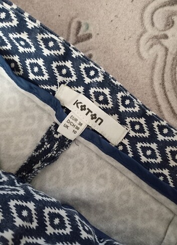 Koton Desenli pantalon