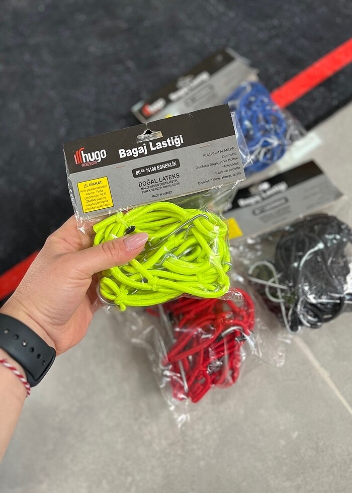 Motosiklet bagaj lastiği - Görsel 3