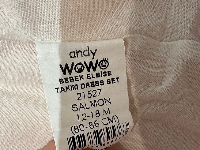 12-18 Ay Beden ten rengi Renk Şık elbise+şort/külot takım