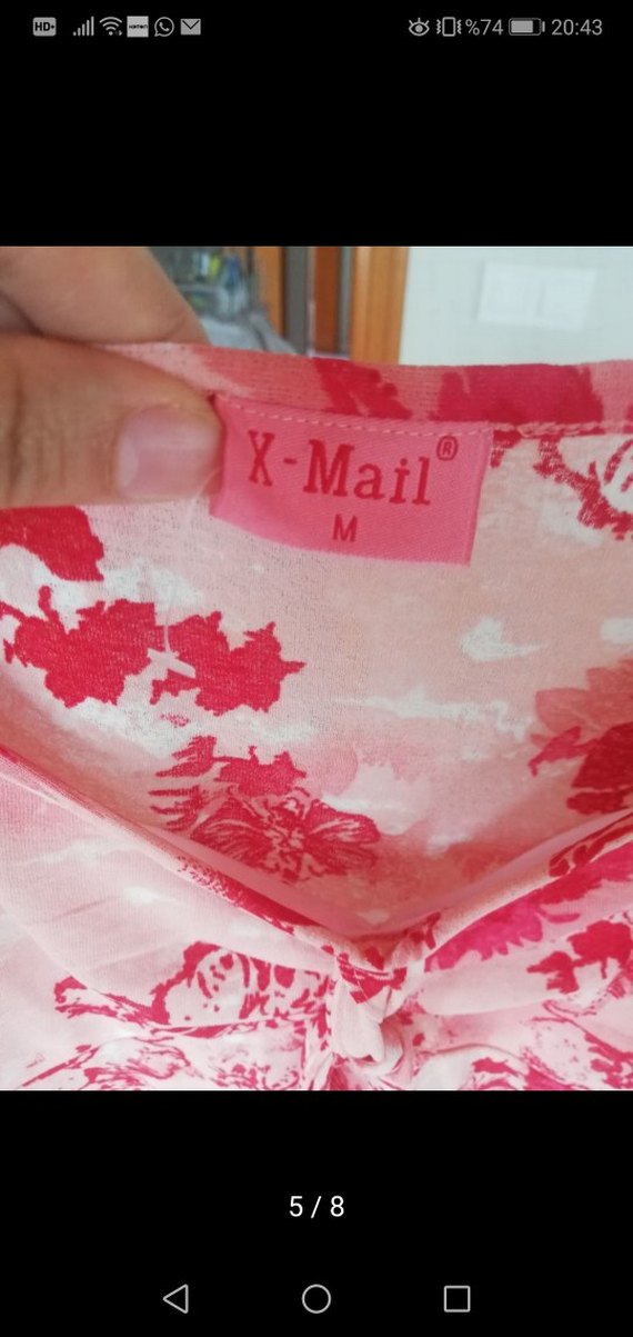 Pembe Dantel Detaylı Bohem Mini Askılı Üst - Görsel 4