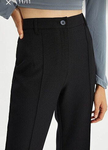 s Beden siyah Renk Trendyol marka yeni etiketli en çok satan kumaş pantolon 
